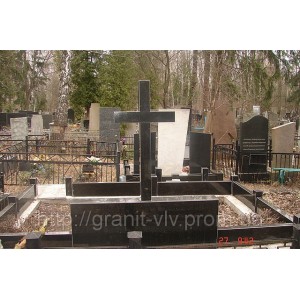 Крест на могилу могильный  95х45х8 №8...