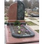 Комплекс на кладбище из гранита Байковое 22 Комплекс на кладбище из гранита Байковое 22