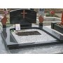 Комплекс на кладбище из гранита Байковое 22 Комплекс на кладбище из гранита Байковое 22