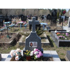 Крест на памятник купить 2 из гранита 90х45х8 №3. Крест на памятник купить 2 из гранита 90х45х8 №3.