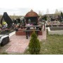 Надгробие на могилу с цветником массивным  Киев